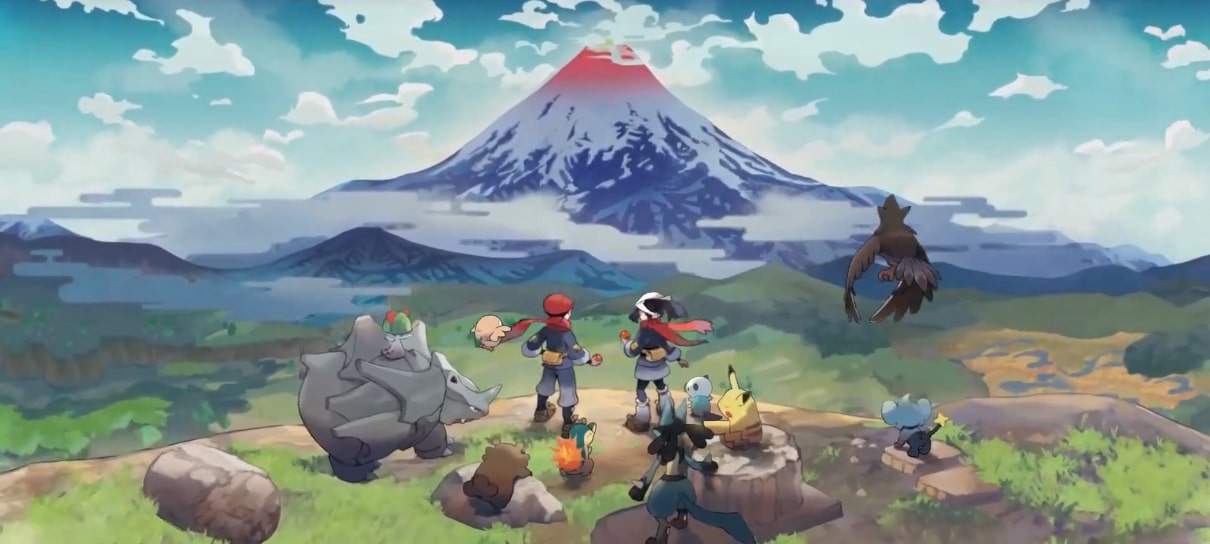 Pokémon Legends: Arceus ganha novo trailer com data de lançamento