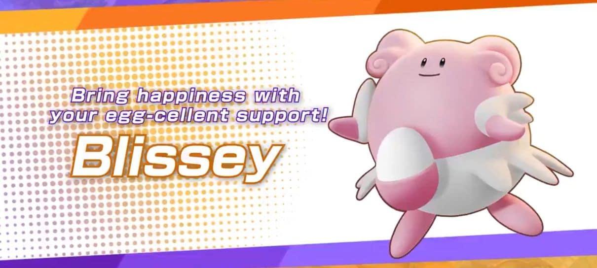 Blissey chega ao Pokémon Unite ainda nesta semana, antes do Blastoise