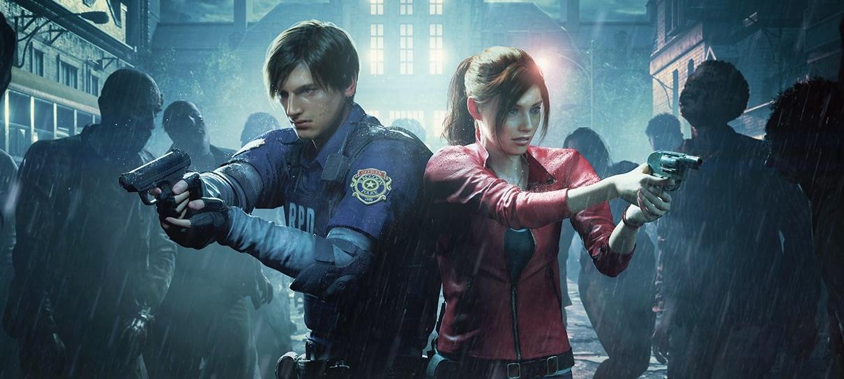 Compare o visual dos personagens nos jogos e em Resident Evil: Bem-Vindo a Raccoon City