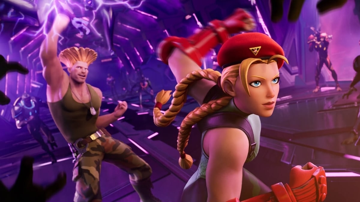 Fortnite vai adicionar novas skins de Cammy e Guile dia 7 de agosto