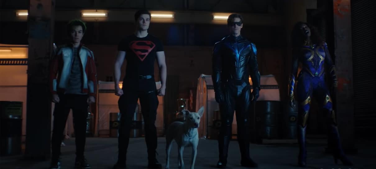 Titãs unem forças com Krypto, o Supercão, em cena da 3ª temporada