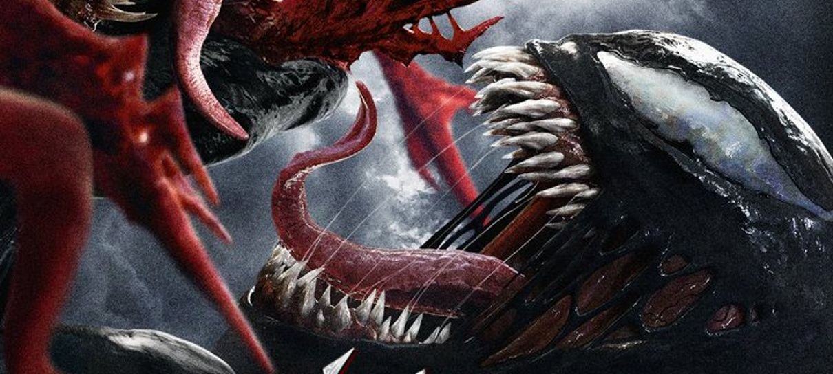 Simbiontes se encaram em novos pôsteres de Venom: Tempo de Carnificina