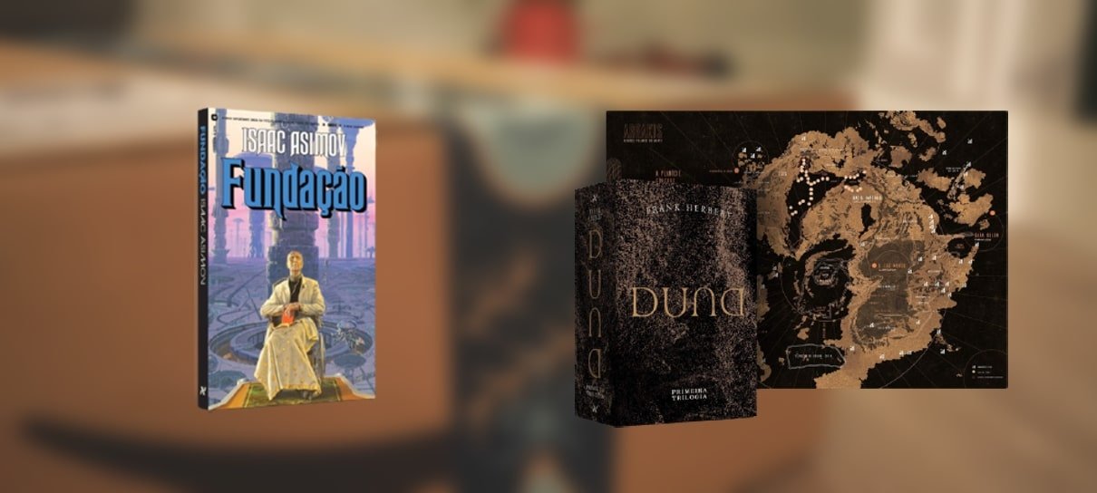 Box de Duna, Fundação e outros produtos com ofertas exclusivas na Book Friday da Amazon