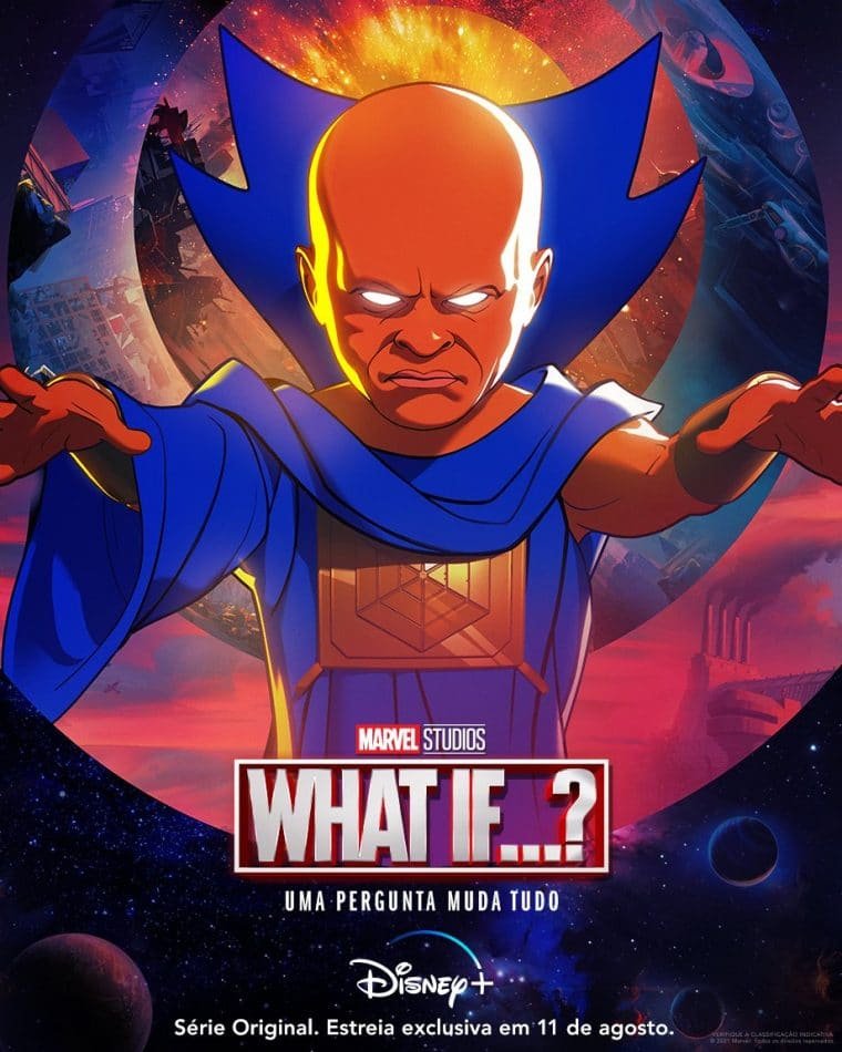 Vigia em pôster de What If...? (Divulgação/Marvel)