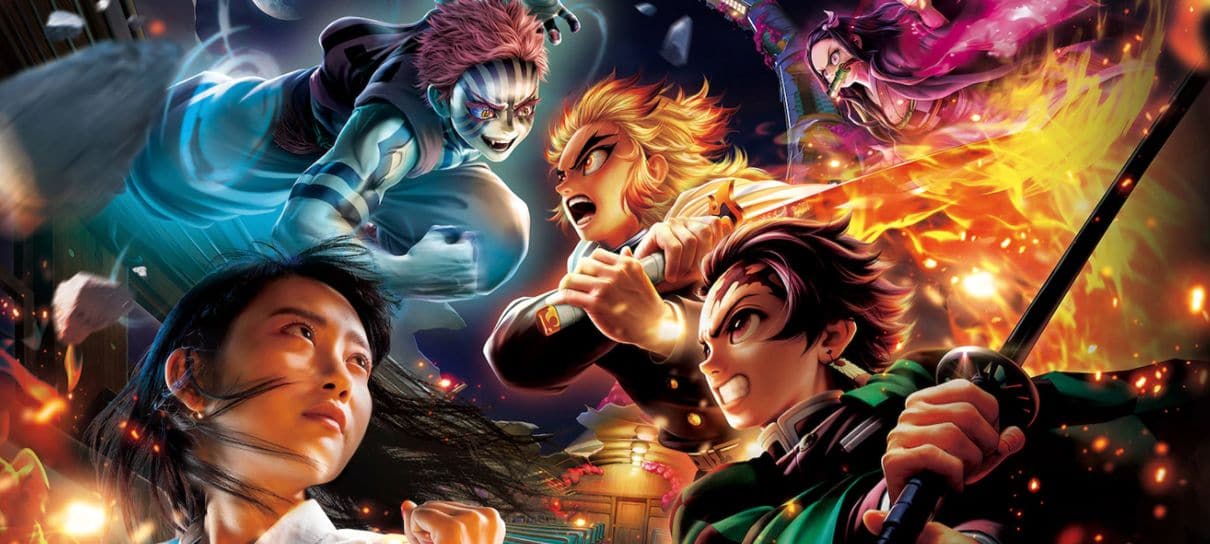 Universal Studios Japan inaugura montanha-russa VR de Demon Slayer