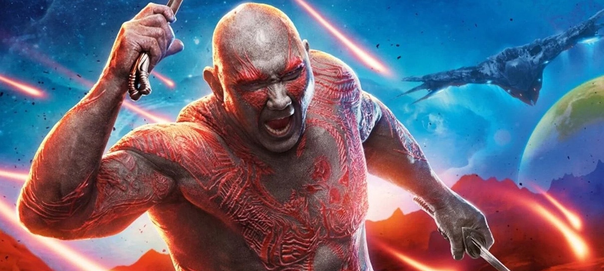 Dave Bautista fala sobre sentimento de encerramento em Guardiões da Galáxia 3