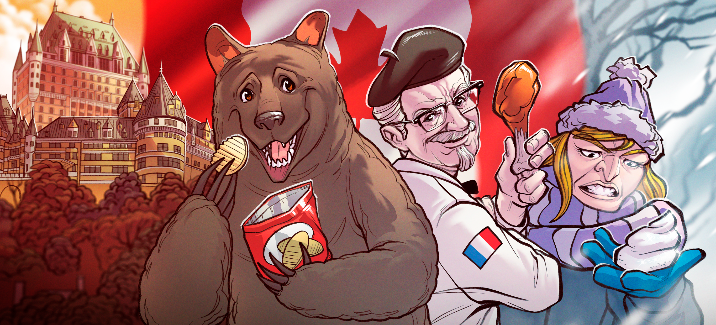 Capa do episódio Oh Canada! A vida lá no norte da América