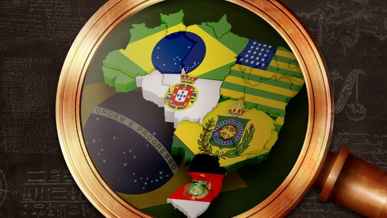 História das bandeiras do Brasil