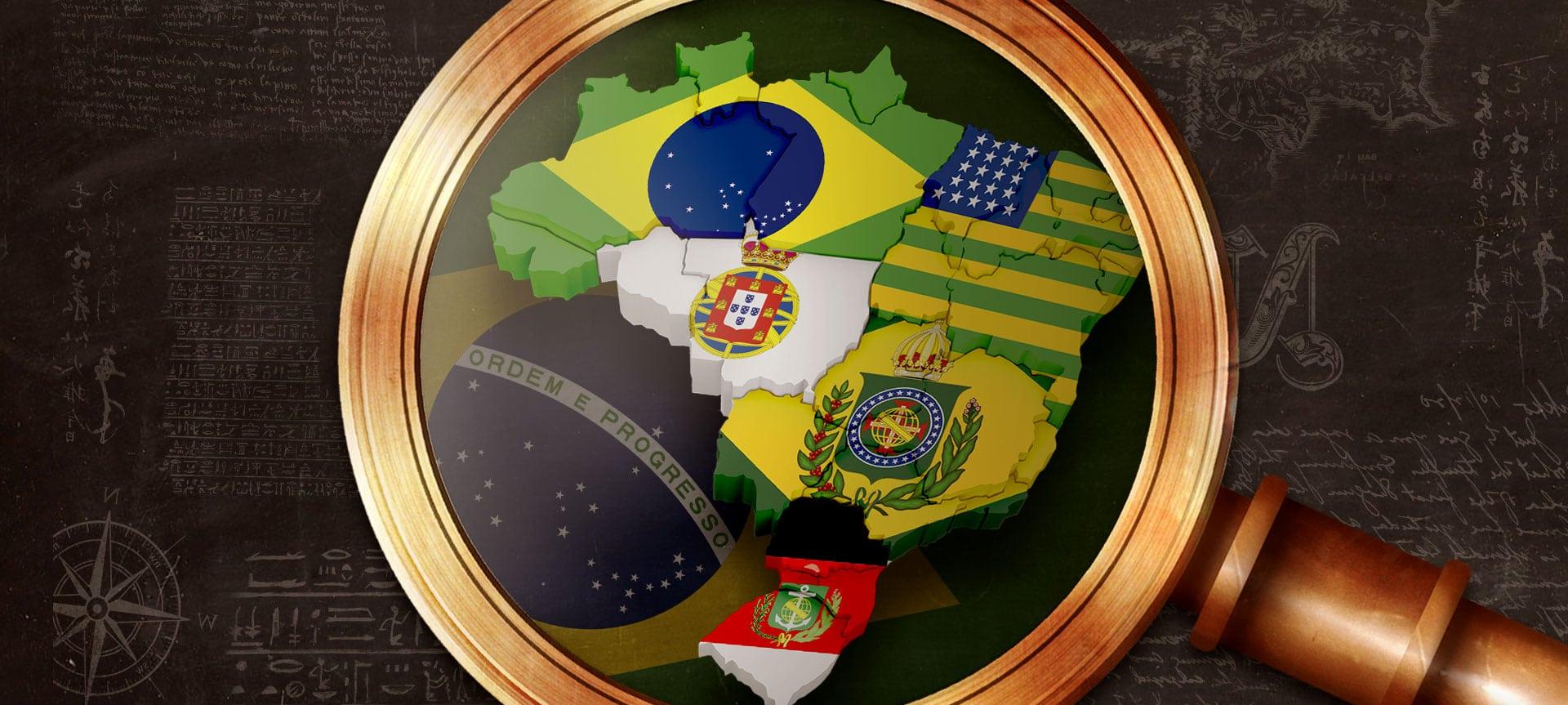 História das bandeiras do Brasil