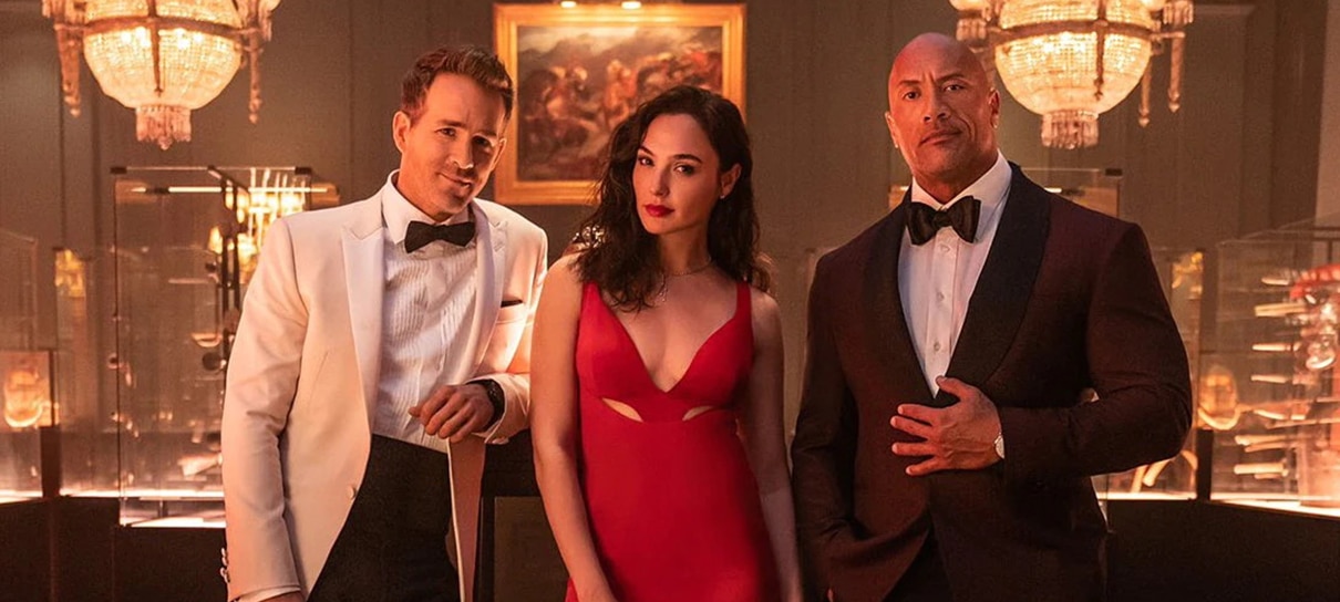 Alerta Vermelho, filme com The Rock, Ryan Reynolds e Gal Gadot, ganha primeiro trailer