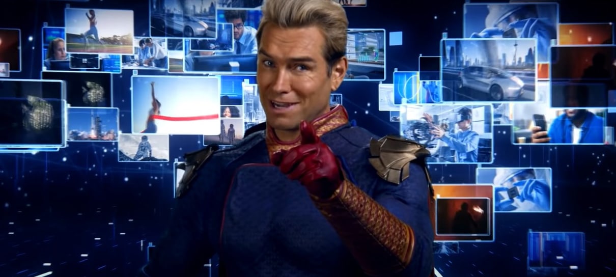 Noticiário do universo de The Boys anuncia streaming falso da Vought