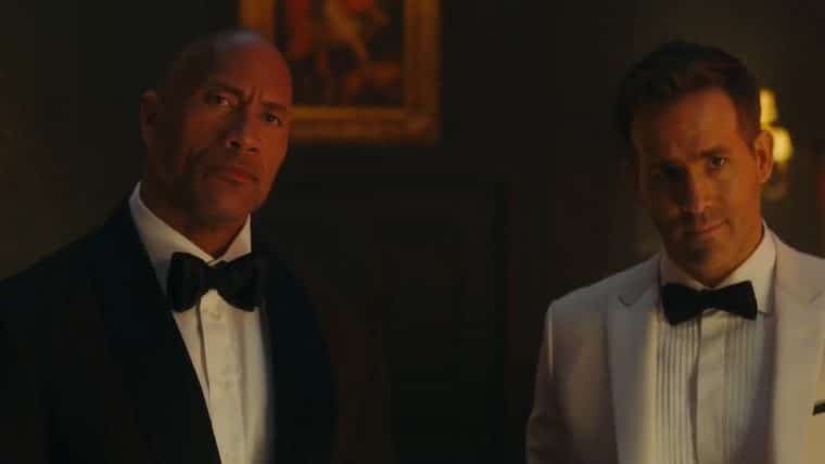 The Rock, Gal Gadot e Ryan Reynolds saem na porrada em cena de Alerta Vermelho, da Netflix