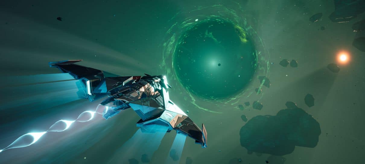 Chorus é um space shooter que aposta em explosões visuais, mistérios e mundo aberto