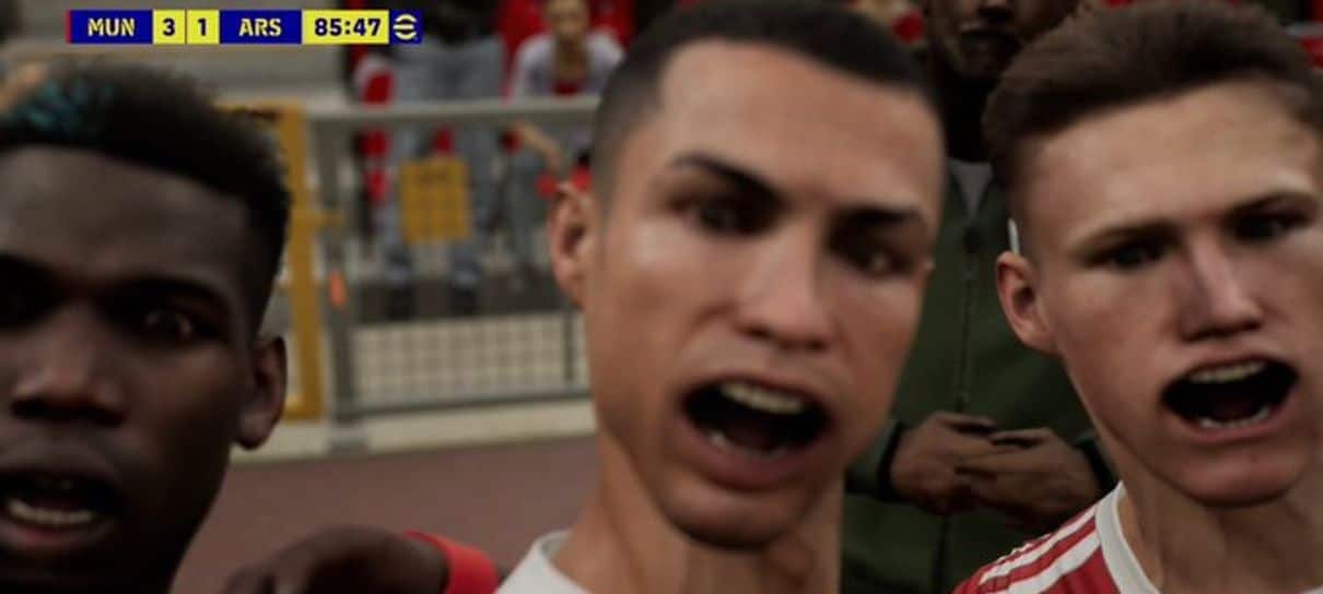 eFootball 2022 é um terreno fértil para memes