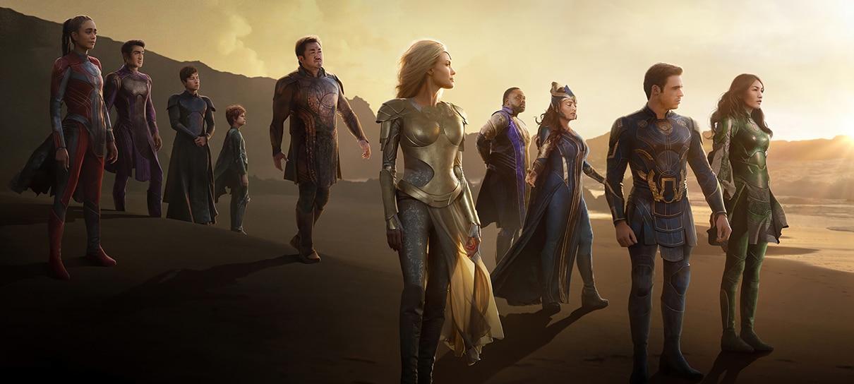 Eternos pode ser o segundo filme mais longo do Marvel Studios
