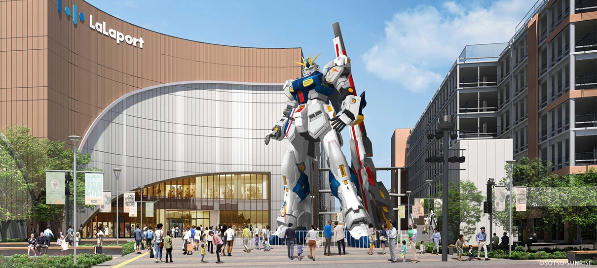 Japão terá mais uma estátua de Gundam em tamanho real