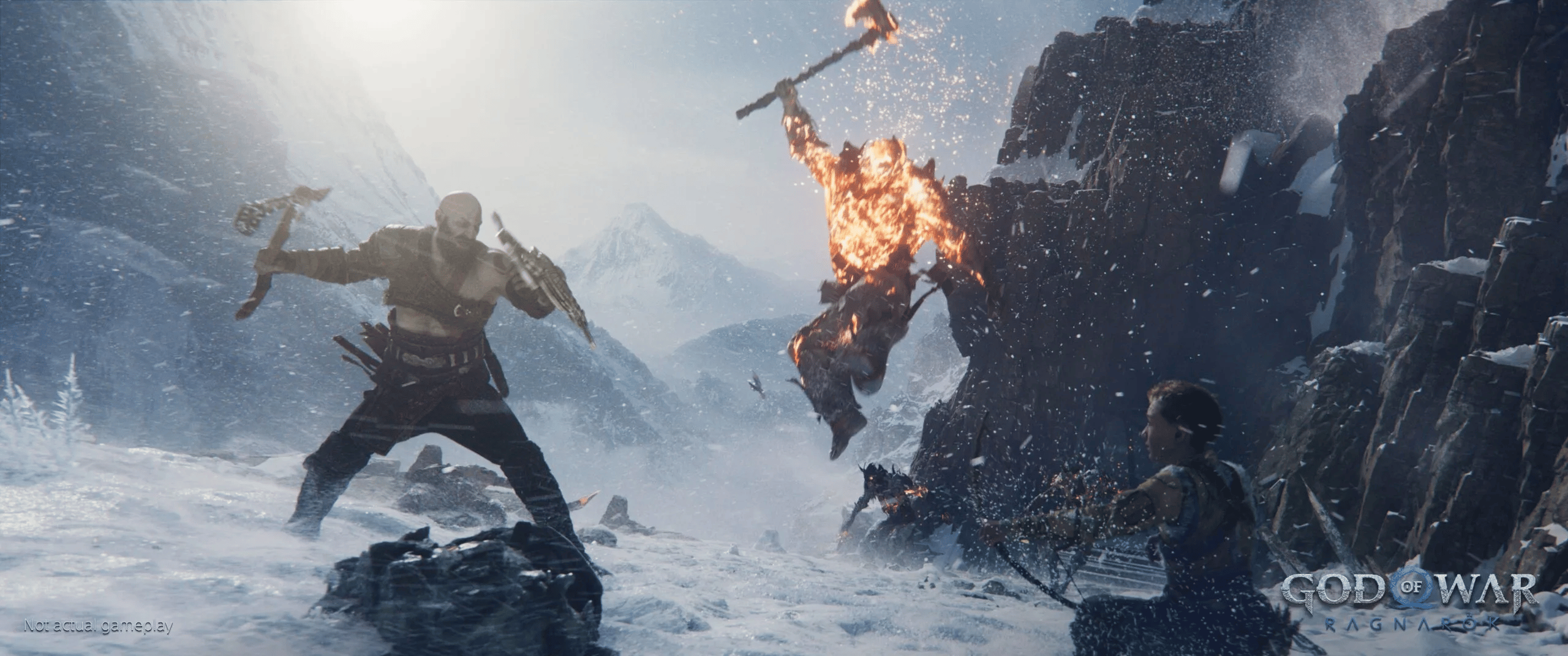 God of War: confira novas imagens com Kratos, Atreus e Angbroda