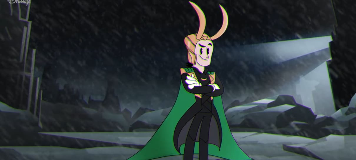 Loki ganha animação no estilo clássico da Disney em novo comercial da série