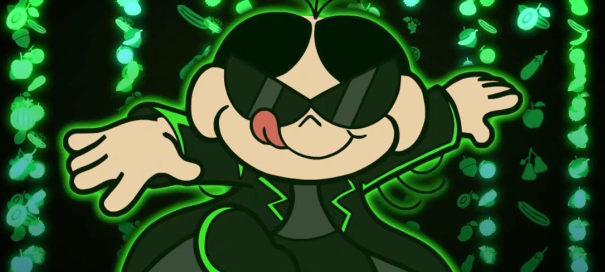 Magali vira Neo em crossover de Matrix com Turma da Mônica; veja