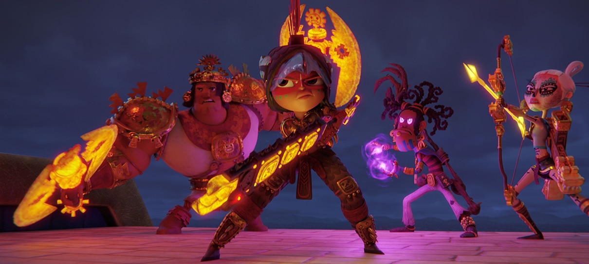 Novo trailer de Maya e os 3 Guerreiros apresenta mundo cheio de cores - confira