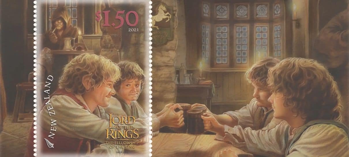 Nova Zelândia lança coleção de selos de O Senhor dos Anéis