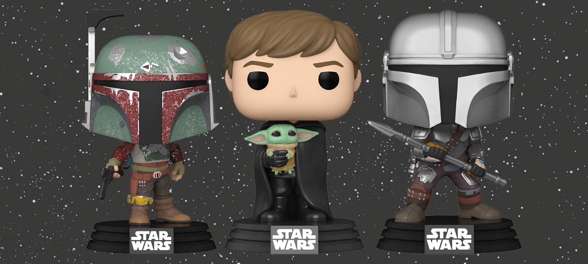 Com direito a Luke Skywalker e Boba Fett, The Mandalorian ganha novos Funko Pop!s