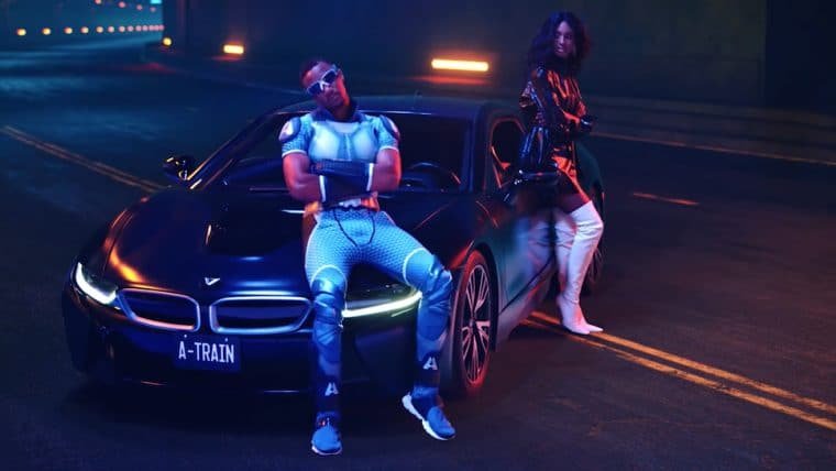 Trem-Bala, o velocista de The Boys, se arrisca no rap em novo clipe musical da série