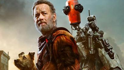 Tom Hanks faz robô para proteger cachorro em trailer de Finch