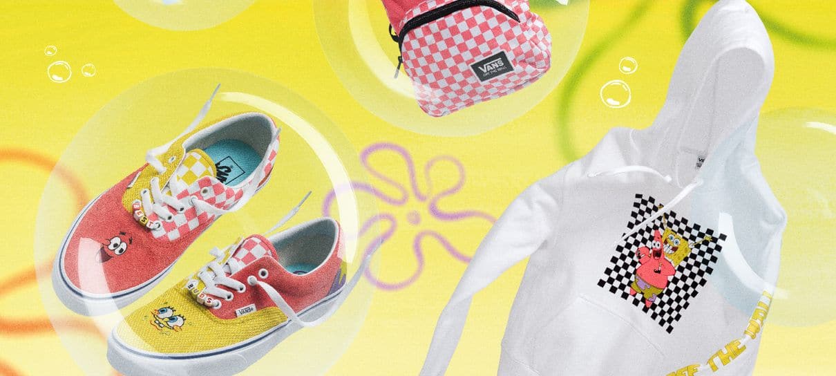Vans lança coleção inspirada em momentos icônicos de Bob Esponja