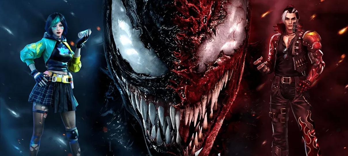 Venom: Tempo de Carnificina vai ganhar evento especial no Free Fire