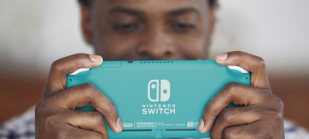 Nintendo Switch Lite está à venda na Amazon