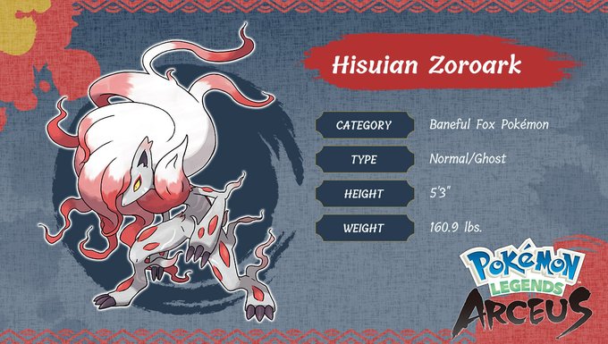 Zoroark de Hisui