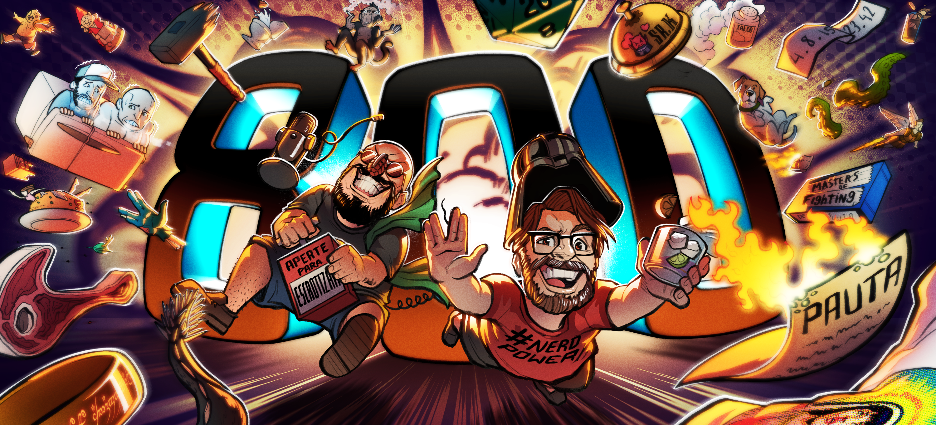 Capa do episódio O Melhor de 800 Nerdcasts!
