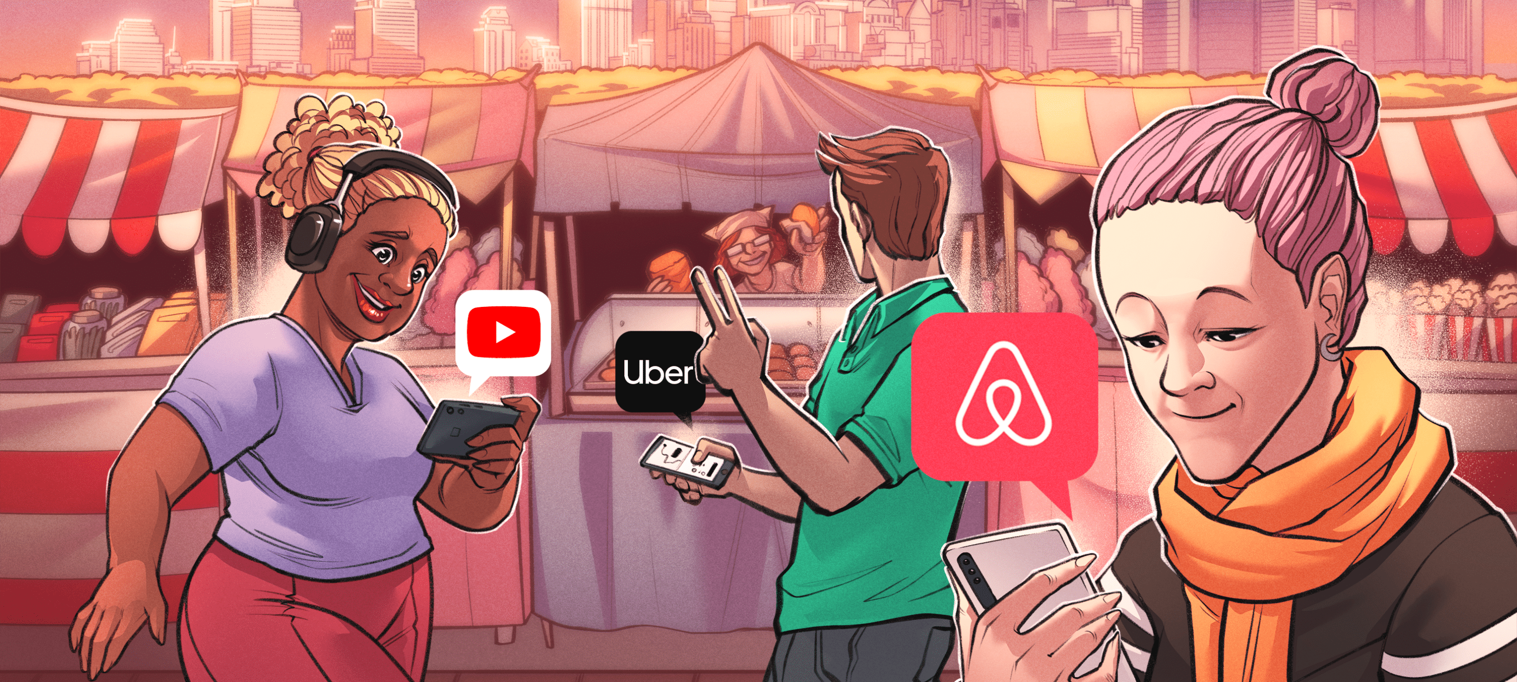 Plataformas digitais e na vida real