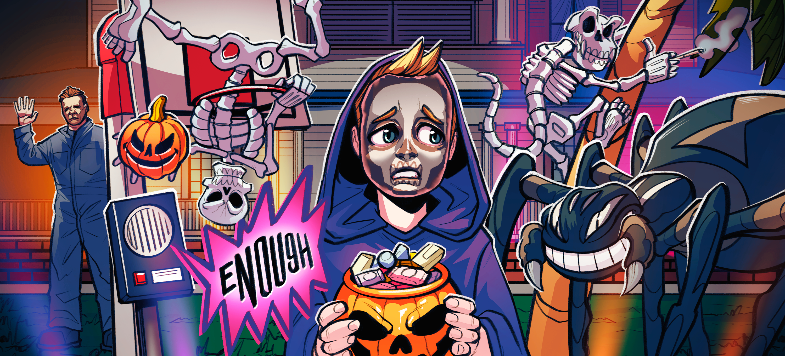 Capa do episódio O Halloween da vida real