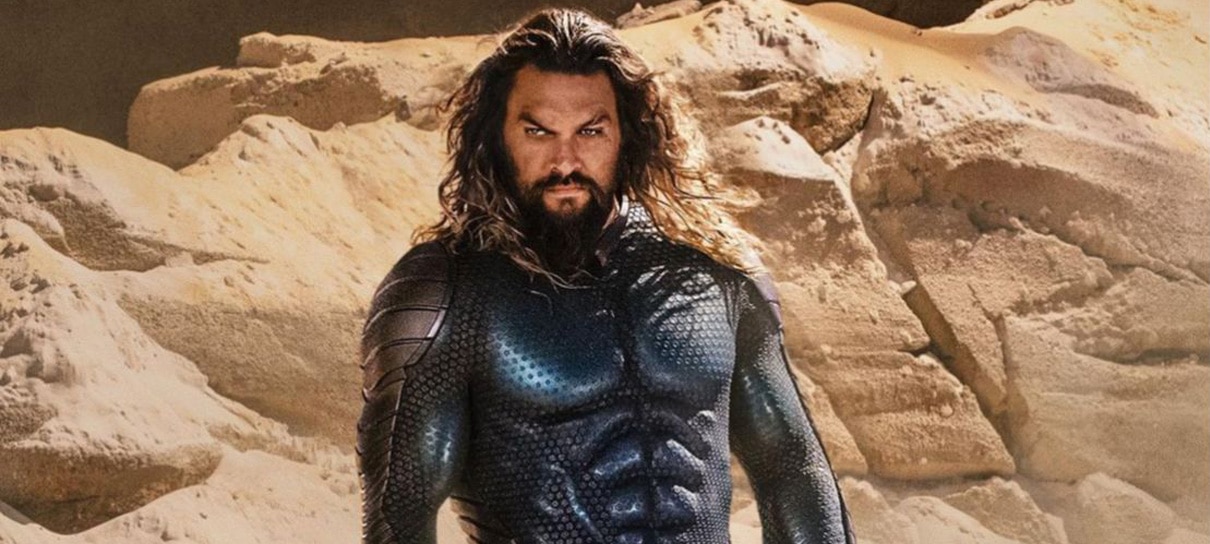 Jason Momoa se machuca no set de Aquaman 2 e diz que “está ficando velho”