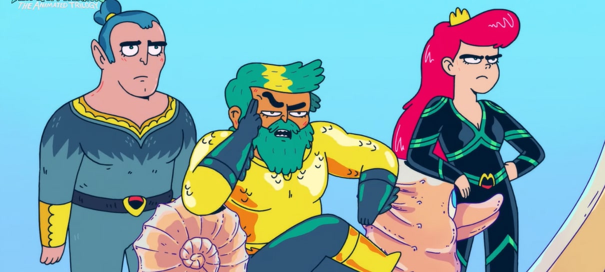 Aquaman perde e recupera o trono de Atlântida nos primeiros 4 minutos da série animada