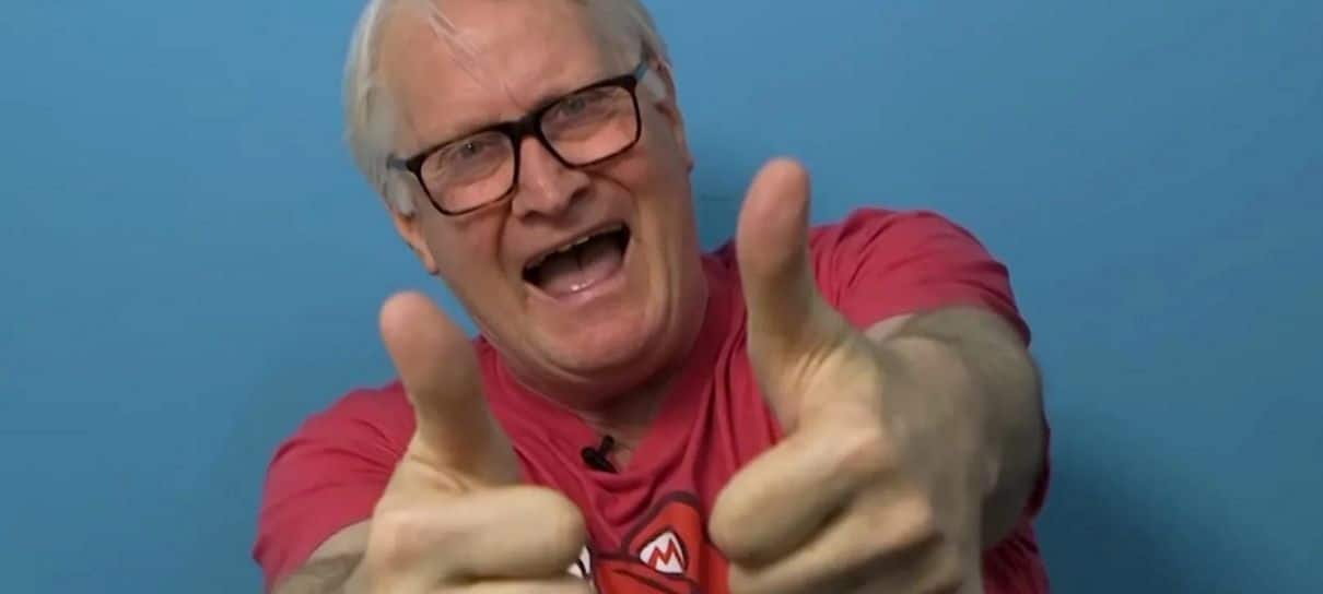 Charles Martinet quer ser a voz de Mario até morrer