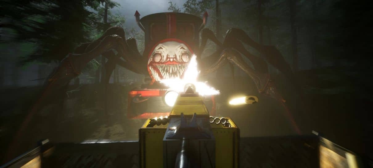 Choo-Choo Charles é um jogo de terror que coloca o jogador para escapar de  trem assassino