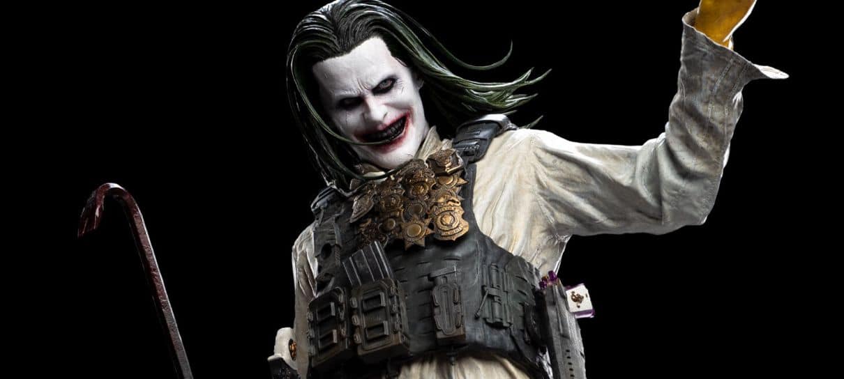 Coringa do Snyder Cut ganha estatueta de luxo pela Weta Workshop