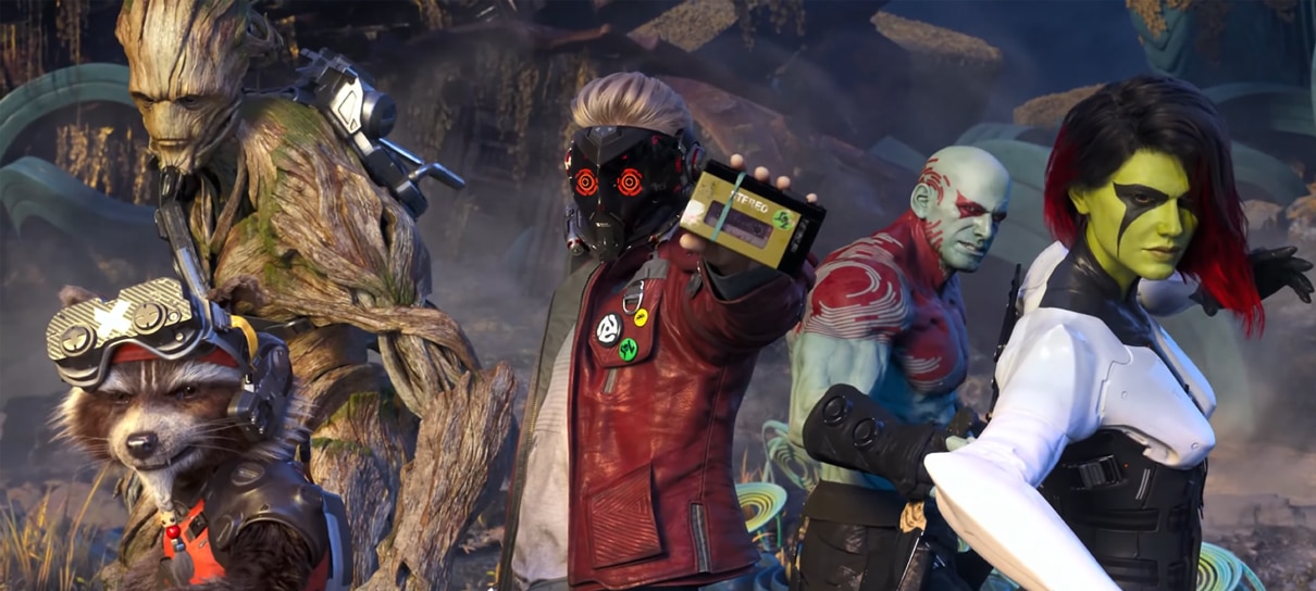 Guardiões da Galáxia partem para o plano b no novo trailer do game; veja
