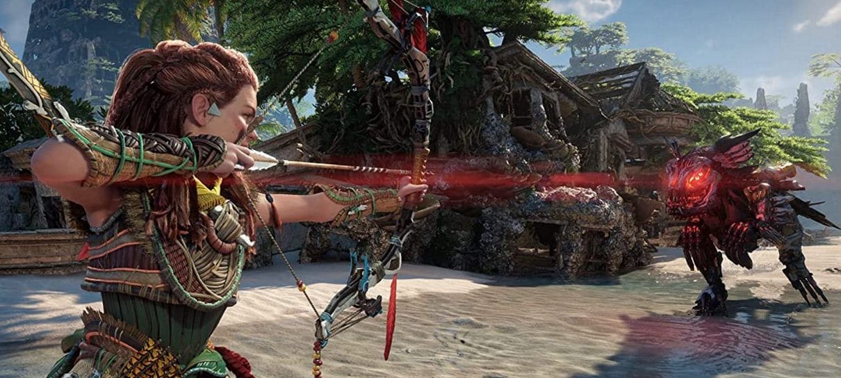 Horizon Forbidden West apresenta gancho, planador e mais mecânicas inéditas