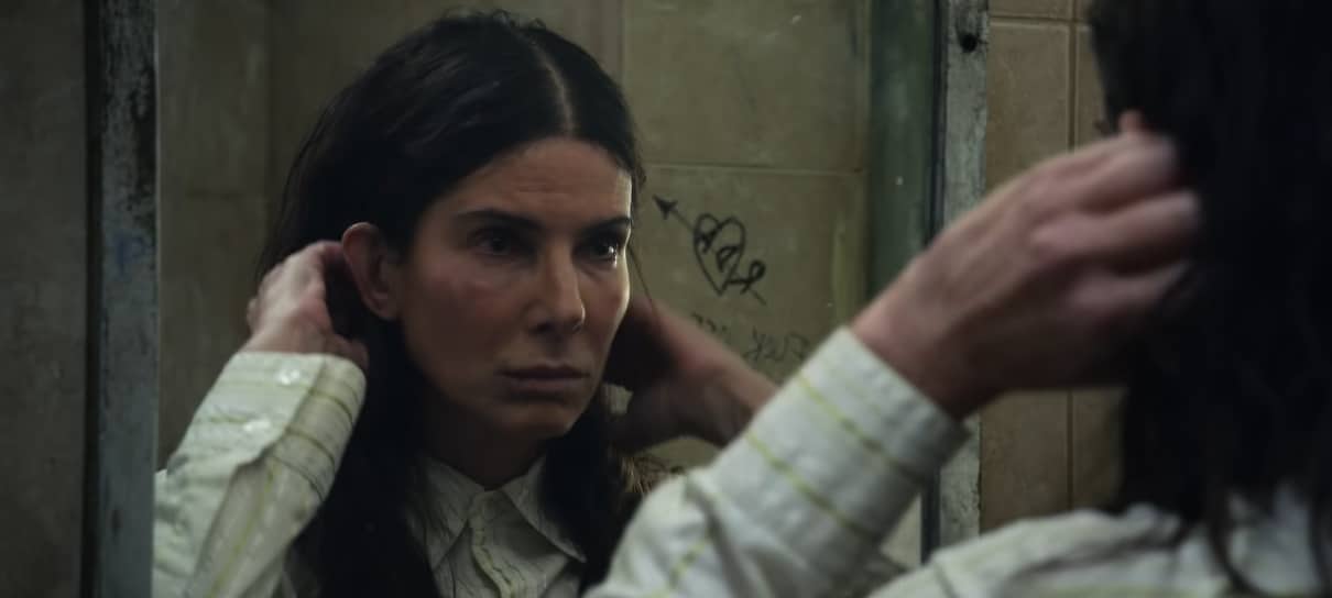 Sandra Bullock busca segunda chance após deixar a prisão no trailer de Imperdoável