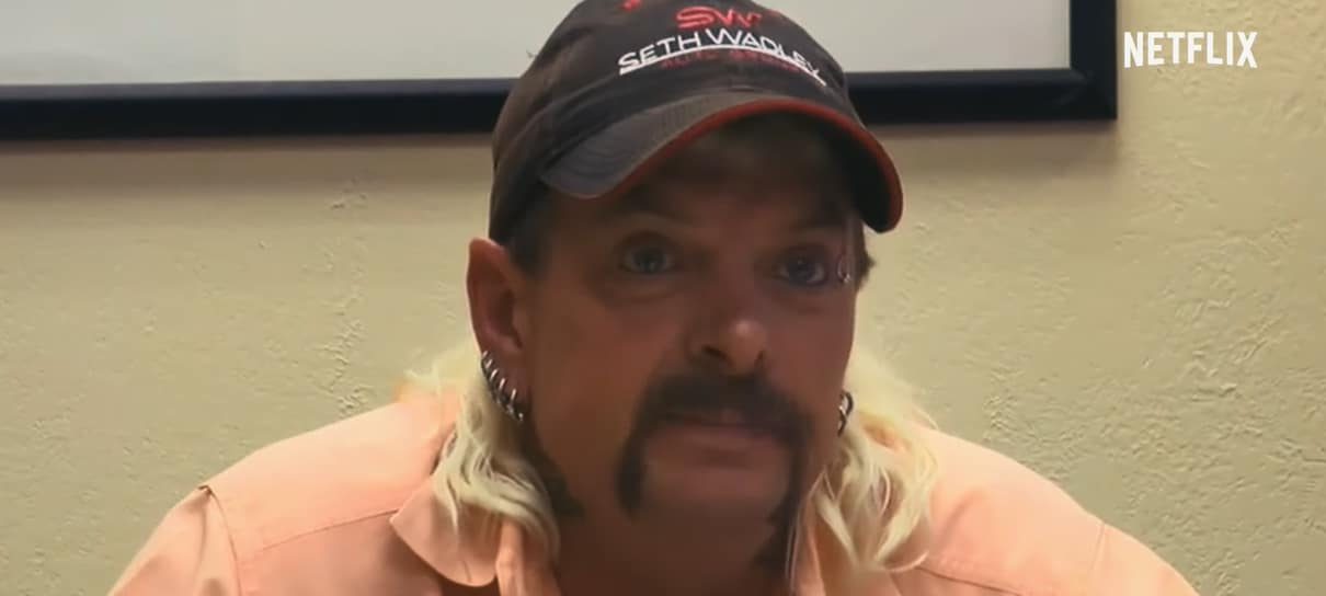 Joe Exotic está de volta em trailer de A Máfia dos Tigres 2