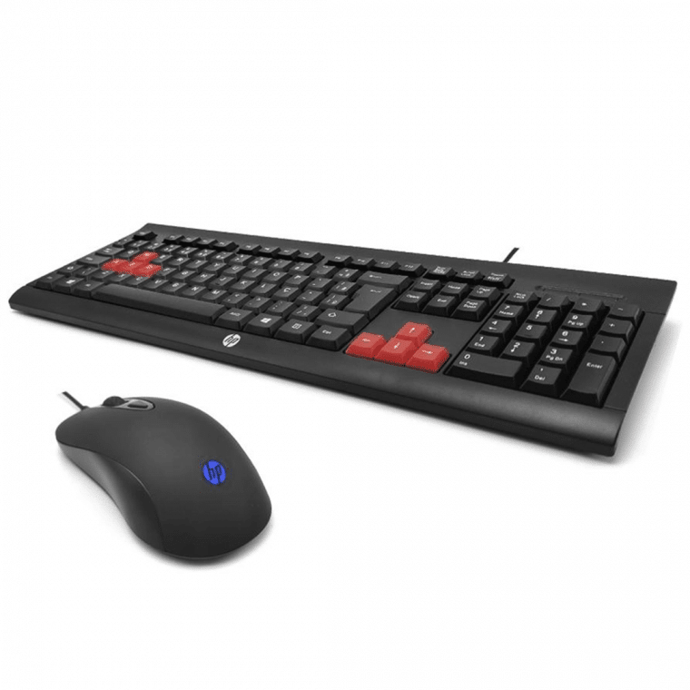 kit gamer da Hp é um dos produtos gamers de até R$ 150 do NerdBunker