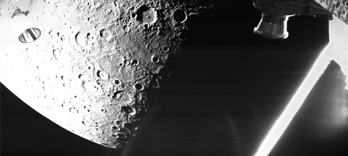 Missão espacial para Mercúrio divulga imagens do planeta mais próximo do Sol