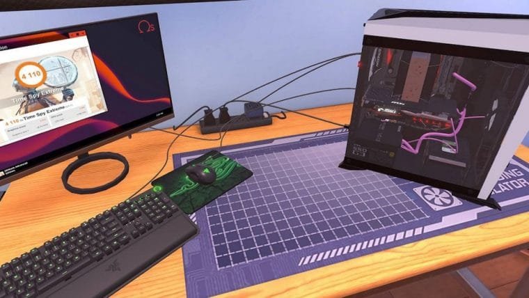 PC Building Simulator está gratuito para PC