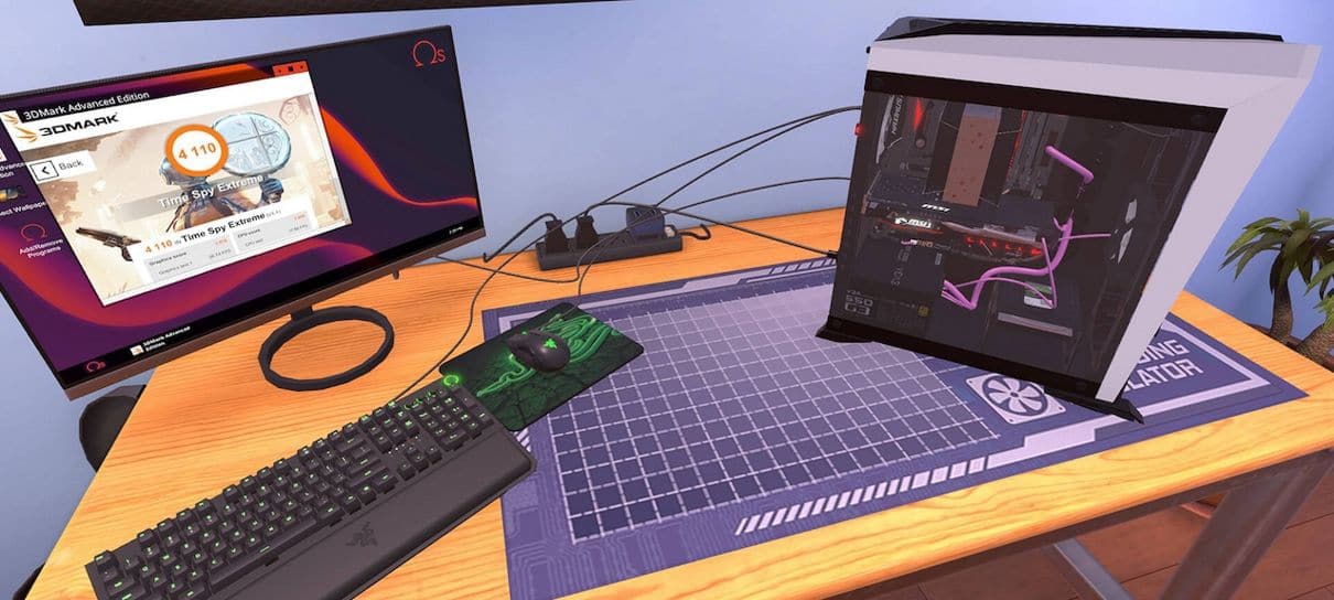 PC Building Simulator está gratuito para PC