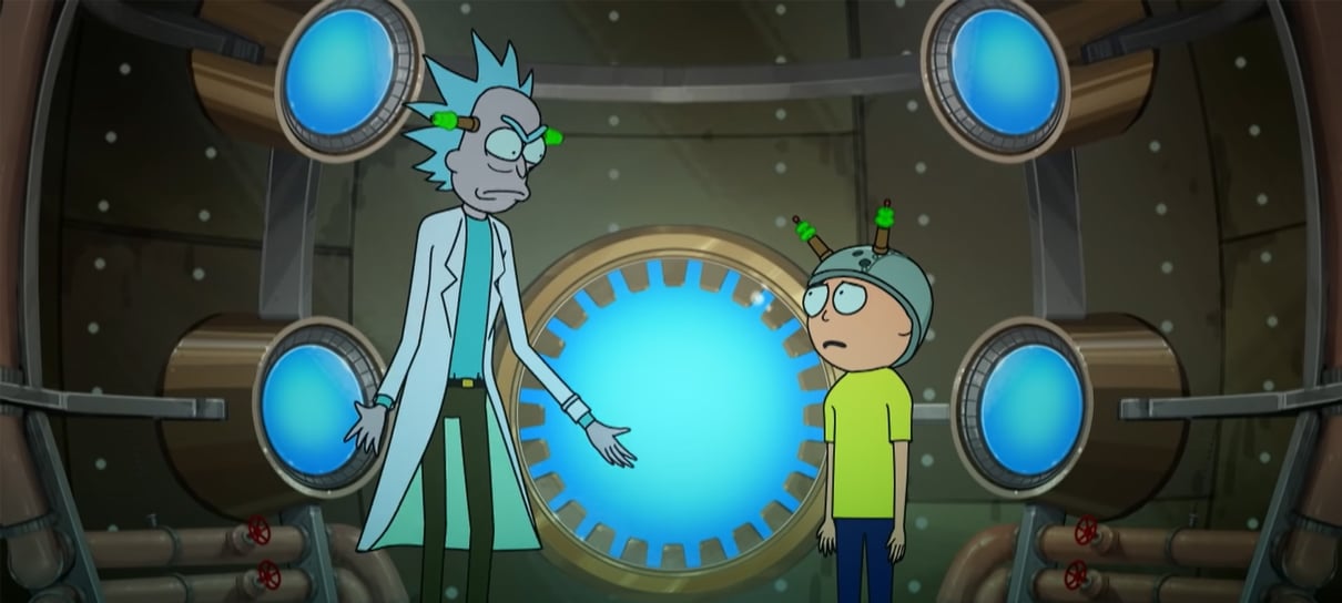 Rick and Morty ganha curta em estilo anime com mecha, yokais e mais