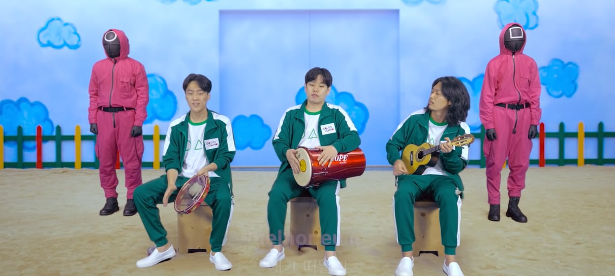 Grupo coreano de pagode faz cover de Péricles para celebrar sucesso de Round 6 no Brasil